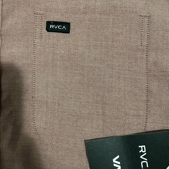 RVCA NWT MENS DRESS SHIRT - Picture 2 of 3